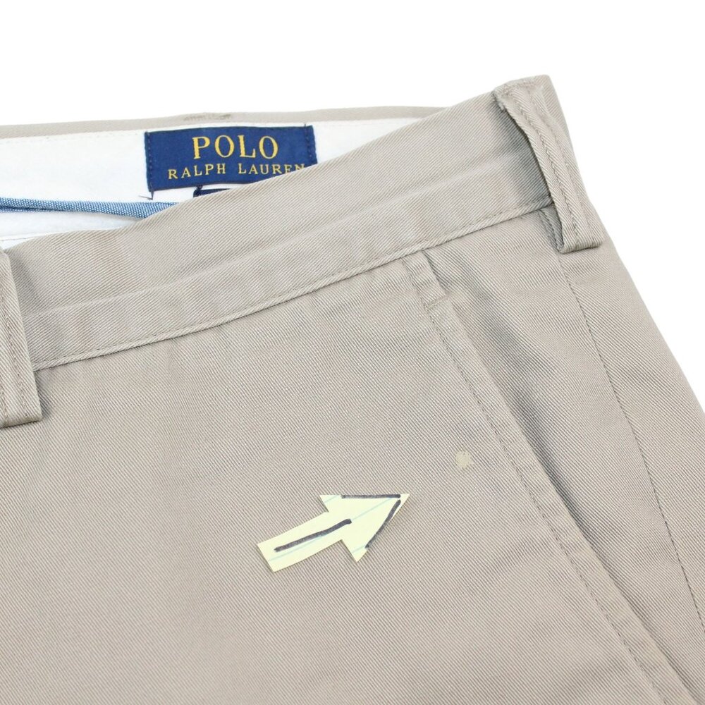Polo Ralph Lauren Mens Sz 32X29 Stretch Classic Fit Flat Chino Light Tan Pants - Picture 13 of 16